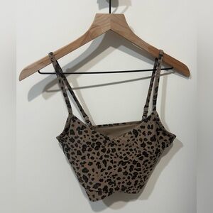 Abercrombie YPB sculptLUX Wrap-Front Tank